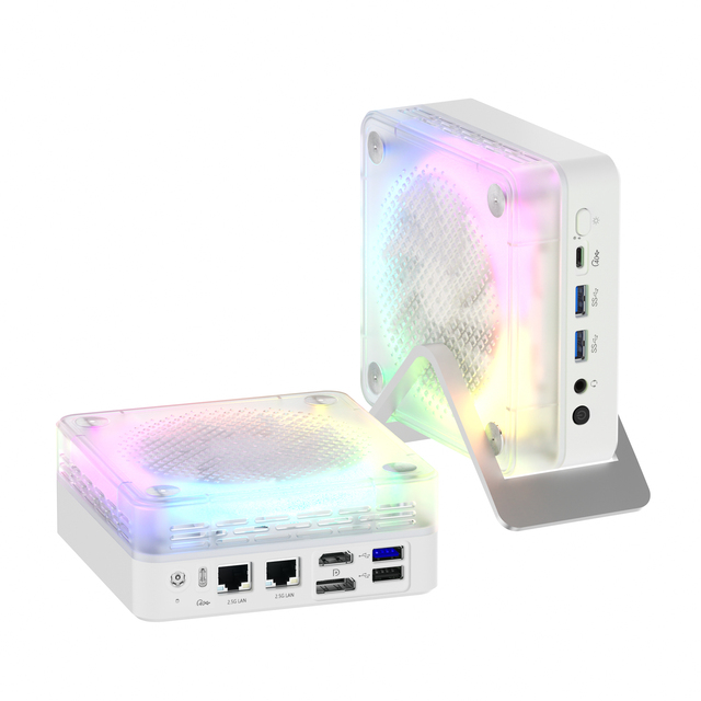 Firebat Brand New Mini PC MN56 Model AMD R7 Ultra H255 Octa Core 32GB+1TB DDR5 EU Plug Manufacturer Price Mini PC