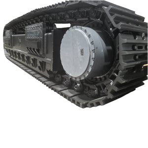 Châssis à chenilles en acier renforcé Gaoshan Gsstu/2-5t Bibo, capacité de charge de 2-5 tonnes, avec palier d'orientation - Product Image 2