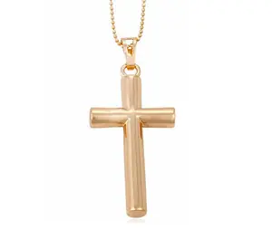 32408-Xuping Offre Spéciale or jésus pièce pendentif croix pour les femmes