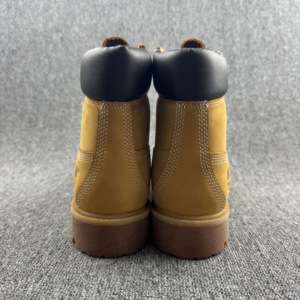 Designer Timber Men Premium Waterproof <b>Boot</b> Top Quality Nubuck <b>Leather</b> Steel Toe Safety <b>Work</b> <b>Boots</b> Unisex Outdoor Hiking Shoes - Product Image 3