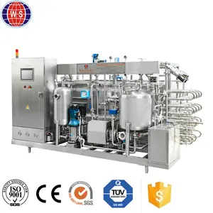 Ống pasteurizer nước trái cây nước giải khát sữa UHT tiệt trùng