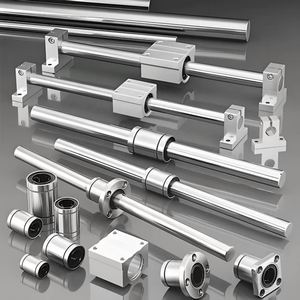 Eje de Movimiento Lineal de Alta Precisión Cromado Duro, Compatible con Cajas de Engranajes y Motores, Tolerancia H7, Aprobado por CE - Product Image 4