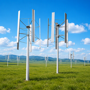 Aerogenerador de Eje Vertical YS H de 200kW, Rotor de 10.5m, Velocidad de Arranque de 4m/s, 220V 380V 400V, Aluminio, -40C a 80C, Fuera de la Red - Product Image 3
