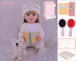 Poupée Reborn FiveStar de 56 cm en Vinyle et Caoutchouc, Jouet de Mode Réaliste pour Enfants, Idéale pour Lire des Histoires - Product Image 2