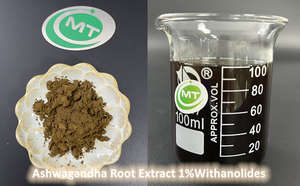 Fabricant chinois certifié ISO, fourniture d'extrait d'<span class=keywords><strong>Ashwagandha</strong></span> biologique de haute qualité, soluble dans l'eau, avec des withanolides de haute qualité - Product Image 2