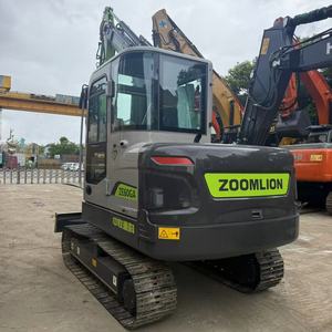 รถขุดตีนตะขาบ Zoomlion Ze60ga สีดำ ระบบไฮดรอลิก สำหรับงานก่อสร้าง ขนาด 6 ตัน - Product Image 6