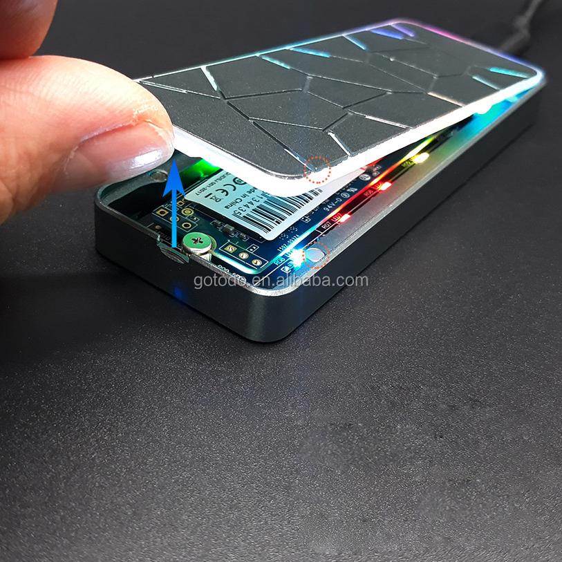 Алюминиевый корпус Usb3.0 M280g Blueendless M.2 Pcie Ugreen, корпус Nvme M2 для Usb Ssd