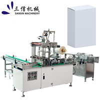 Machine d'emballage automatique électrique contrôlée par PLC pour les boîtes alimentaires, destinée aux industries des boissons et de l'habillement, pour les petites entreprises