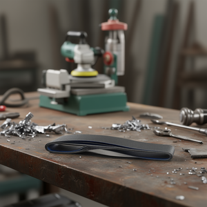 Banda de lijado de carburo de silicio de 2 x 72 pulgadas, grano 120, para herramientas abrasivas de metalurgia para lijadoras - Product Image 2