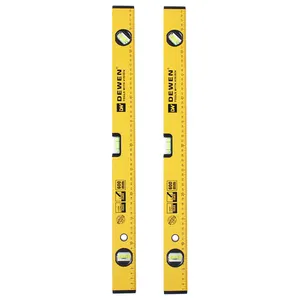 Torpedo Level Measuring Tools Aluminum Alloy For Construction Home Renovation 300mm Bubble Spirit Level Yellow Aluminium