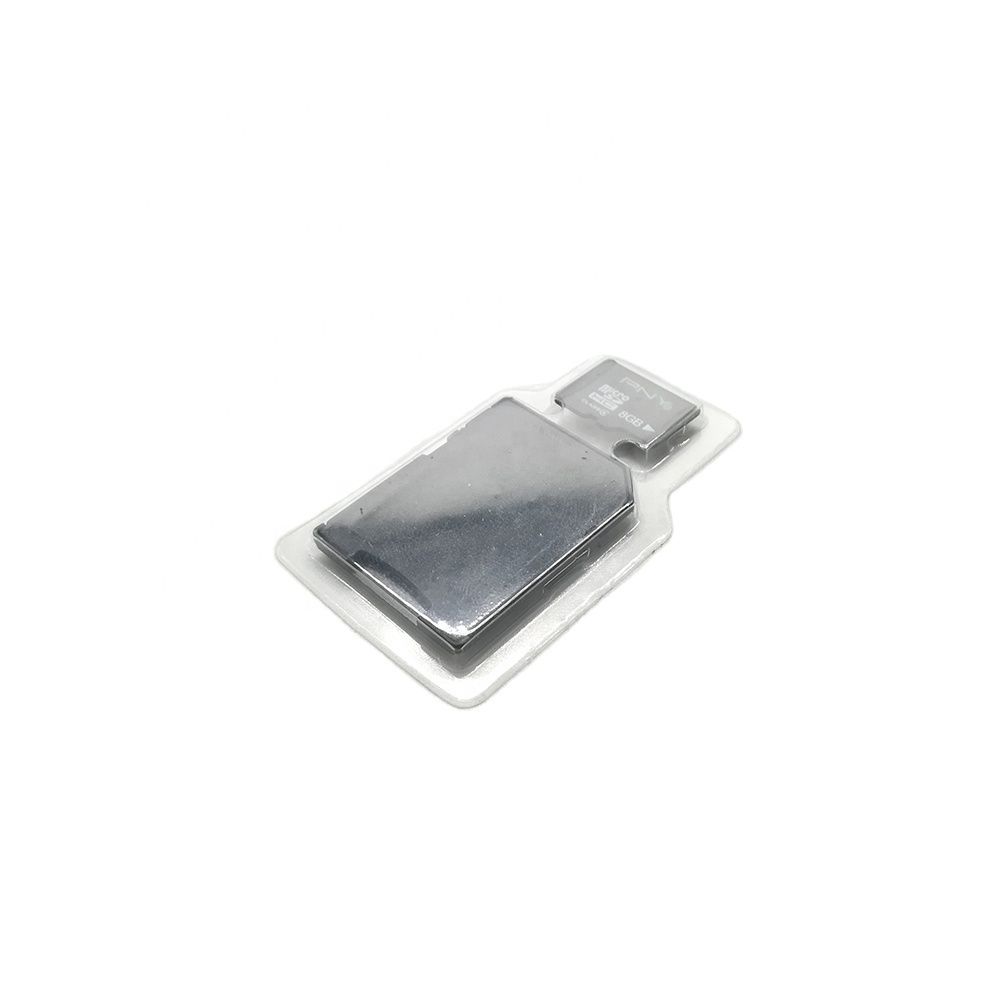 CNC Mold Clear Blister <strong>Micro</strong> <strong>SD</strong> <strong>Card</strong> Packaging