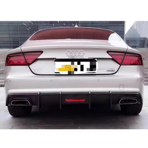 K Phong Cách Phía Sau Khuếch Tán Cho <span class=keywords><strong>Audi</strong></span> A7 <span class=keywords><strong>S7</strong></span> Rs7 Thương Hiệu Mới Nâng Cấp Cơ Thể Bộ Dụng Cụ kasui Tốt Phù Hợp Phía Sau Bumper Lip Phía Sau Môi Nóng Bán - Product Image 5