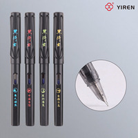 Stylo plume de luxe YIREN pour étudiants, calligraphie, finance, écriture, pointe en acier durable