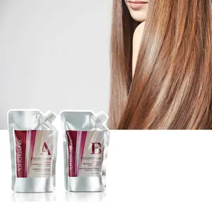 Crème de bondage naturelle de qualité supérieure pour cheveux, kératine active, lisse, traitement permanent, 1 pièce