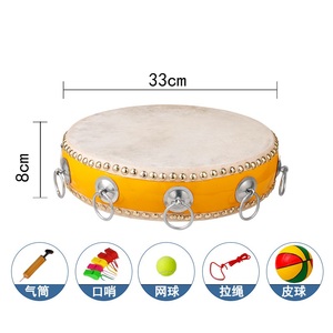 Accesorios de entrenamiento de expansión de tambor concéntrico Equipo de juegos divertidos Tambor <span class=keywords><strong>juntos</strong></span> Hun Round Snare Marching Drum Pad - Product Image 3