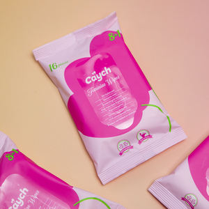 Lingettes intimes féminines Caych Private Label, lingettes intimes organiques jetables pour femmes - Product Image 1
