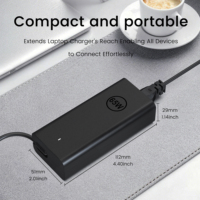 Meilleure vente 65W USB C chargeur rapide chargeur d'ordinateur portable type C adaptateur secteur pour Dell ordinateur portable téléphone tablette MacBook