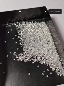 Diamantes Cultivados en Laboratorio, Piedras Melee DF de 0.01ct, Corte Redondo, Diamantes Sueltos HPHT, Gemas Preciosas - Product Image 5