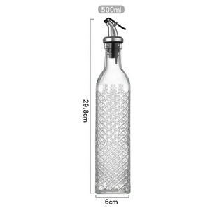 250毫升500毫升空威士忌玻璃瓶 - Product Image 6