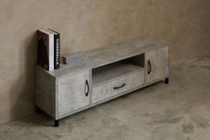 Suministro directo de fábrica, muebles modernos para sala de estar, gabinete de TV de tablero de partículas de calidad Superior - Product Image 3