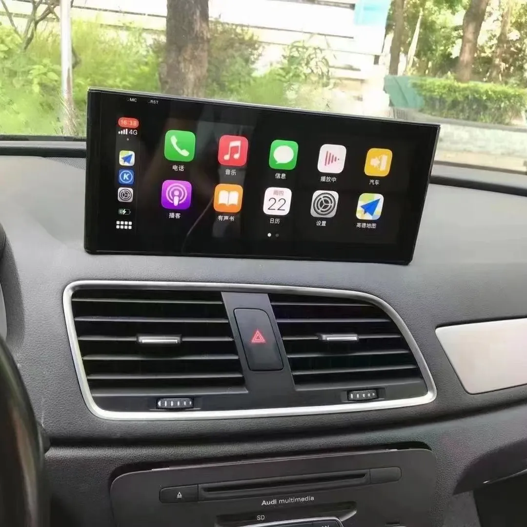 Autoradio Android 11 10.25 ", Navigation GPS, lecteur multimédia pour Audi Q3 2013-2018, stéréo, vidéo, CarPlay, écran tactile