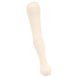 Brazo de práctica para tatuajes Yuanyun de 63 cm, modelo de silicona blanca para principiantes y profesionales. - Product Image 2