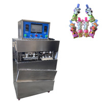 Machine de remplissage et de scellage automatique électrique à commande PLC haute capacité pour boissons aromatisées aux fruits et eau, destinée aux sachets en plastique