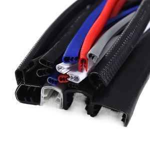 Perfil de protección de seguridad de chapa metálica en U de acero recubierto de caucho <span class=keywords><strong>con</strong></span> borde de hierro impregnado y sellado de acero inoxidable - Product Image 5