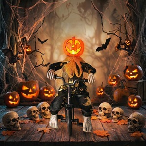 Dropshipping Shopify: Decoración Animada de Halloween con Efectos de Movimiento - Fantasma Eléctrico para Montar - Product Image 6