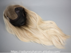 Peluca de Cabello Eslavo con Encaje Frontal sin Pegamento, Color Rubio 613, con Encaje HD Invisible, Pre-Desplumada, de Aspecto Natural, para Mujeres Blancas, Uso Diario - Product Image 3