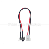 مفتاح تشغيل/إيقاف منزلق قابل للتخصيص مع موصل JST PH 2.0 SH VH MX وكابل بعزل PVC للاستخدام الإلكتروني