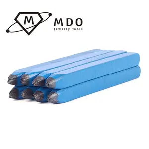 Outils de sculpture pour bijoux à bricoler soi-même 12 timbres de caractères en acier constellatoire poinçons d'estampage en métal pour la fabrication de bijoux - Product Image 3