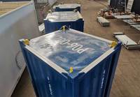 Mini conteneur offshore standard ISO 2.7 de 5 pieds DNV 10855 pour plates-formes pétrolières offshore