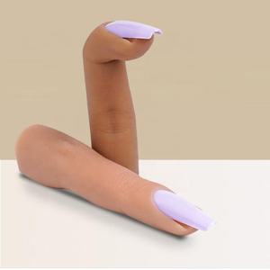 Offre Spéciale souple <span class=keywords><strong>silicone</strong></span> ongles artificiels pratique <span class=keywords><strong>doigt</strong></span> manucure formation main nail art imitation <span class=keywords><strong>faux</strong></span> <span class=keywords><strong>doigt</strong></span> - Product Image 6