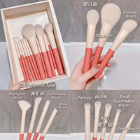 Ensemble de 12 pinceaux de maquillage pour les fêtes, ultra-doux, pour le visage et les yeux, pour le fond de teint, la poudre, le blush, les fards à paupières, le correcteur