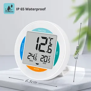 Wireless <strong>Indoor</strong> Household Refrigerator Thermometer Accurate <strong>Temperature</strong> <strong>Humidity</strong> Meter IP65 Waterproof <strong>Sensor</strong> for Selling - Product Image 2