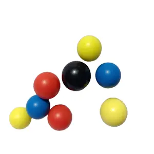 Bola plastik Polipropilena padat pp bola 3mm 3.175mm 3.5mm 4mm 4.5mm bola pp warna merah biru kuning alami