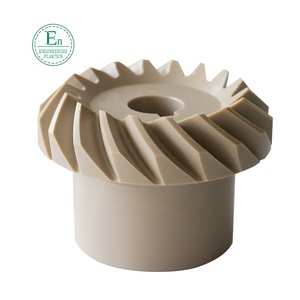 cnc processing nylon pom peek uhmwpe pet spur gears custom imported large plastic gear