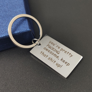 Biểu tượng tùy chỉnh kim loại móc chìa khóa bạn đang khá <span class=keywords><strong>f</strong></span> tuyệt vời Keychain vòng chìa khóa - Product Image 4