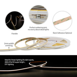 Tira de LED COB de Iluminación Lateral, CCT Blanco Cálido Natural, Emisión Lateral, Corte Libre, Regulable, DC24V - Product Image 6