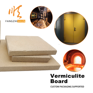 Panneau en <span class=keywords><strong>vermiculite</strong></span> haute résistance, panneau en <span class=keywords><strong>vermiculite</strong></span> incombustible pour système de protection contre le feu, panneau mural et de plafond - Product Image 1