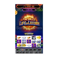 Fireballs Life of Luxury Magnate 2 en 1 Lol Vertical Taiwan Arc Red Game Board Prix d'usine (MOQ 1 pièce) pour machine de divertissement