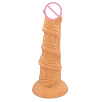 Novedad juguete adulto monstruo dragón tamaño grande silicona Animal consolador en caballo Lobo perro diseño