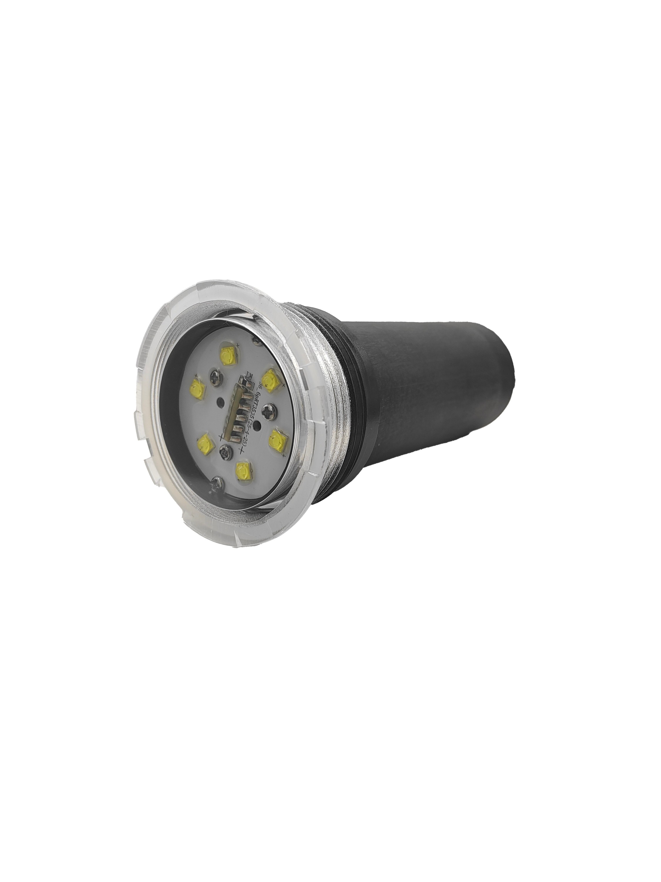 Green Element 15W 1.5 Inch Nicheless IP68 Waterproof Plastic LED Pool Spa Light with SMD3528 Dimmable RGB & Remote Control DC12V