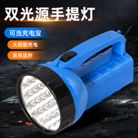 Lampe de poche COB super lumineuse rechargeable à grande tête, lanterne torche USB, affichage de l'électricité, lampe de poche de patrouille à longue portée