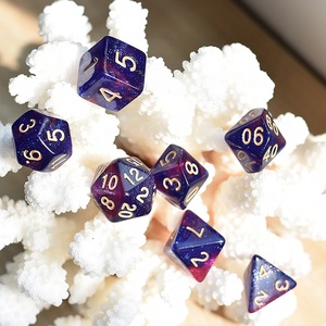 Udixi Bộ Xúc Xắc Trò Chơi Rồng Và Ngục Tối Tùy Chỉnh RPG Bằng Nhựa Long Lanh Bán Sỉ Đa Diện - Product Image 6