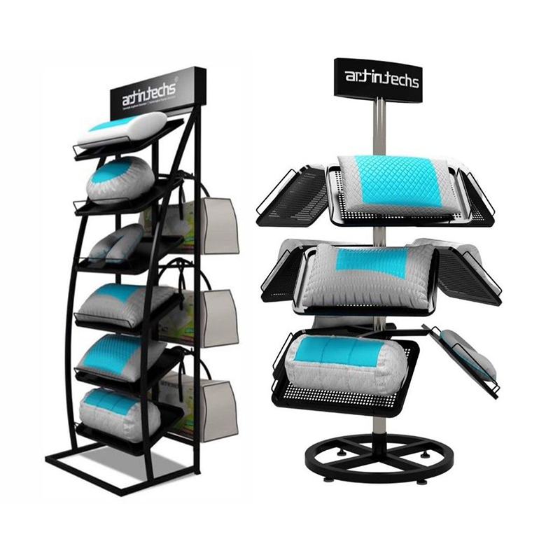 Apache Factory Customized Metal Pillow Display Racks for Supermarkets — view 1