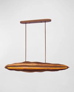 โคมไฟระย้าลูกฟูกสีทองโคมไฟโมเดิร์นมินิมอลสำหรับพื้นที่รับประทานอาหาร - Product Image 5