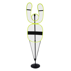 Mannequin d'<span class=keywords><strong>entraînement</strong></span> portable réglable en hauteur pour <span class=keywords><strong>basket</strong></span>-ball volley-ball football football défenseur pratique factice - Product Image 1