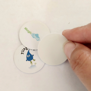 Adesivo NFC Personalizzato in PVC/Epossidico/Acrilico, Chip <span class=keywords><strong>RFID</strong></span> 213 215, Etichetta NFC Rotonda, Carta per Recensioni Google - Product Image 5